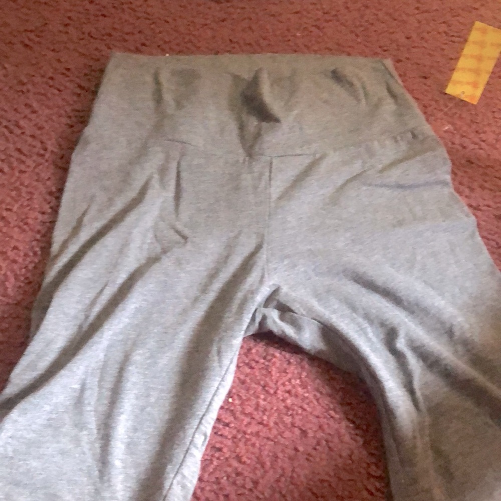 Grey biker shorts